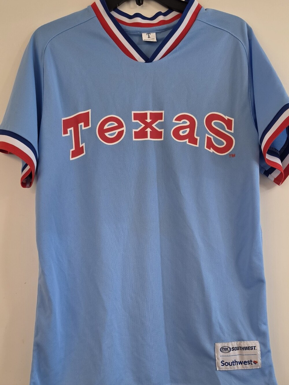 Vintage Replica Texas Rangers Throwback Jersey, Southwest Giveaway